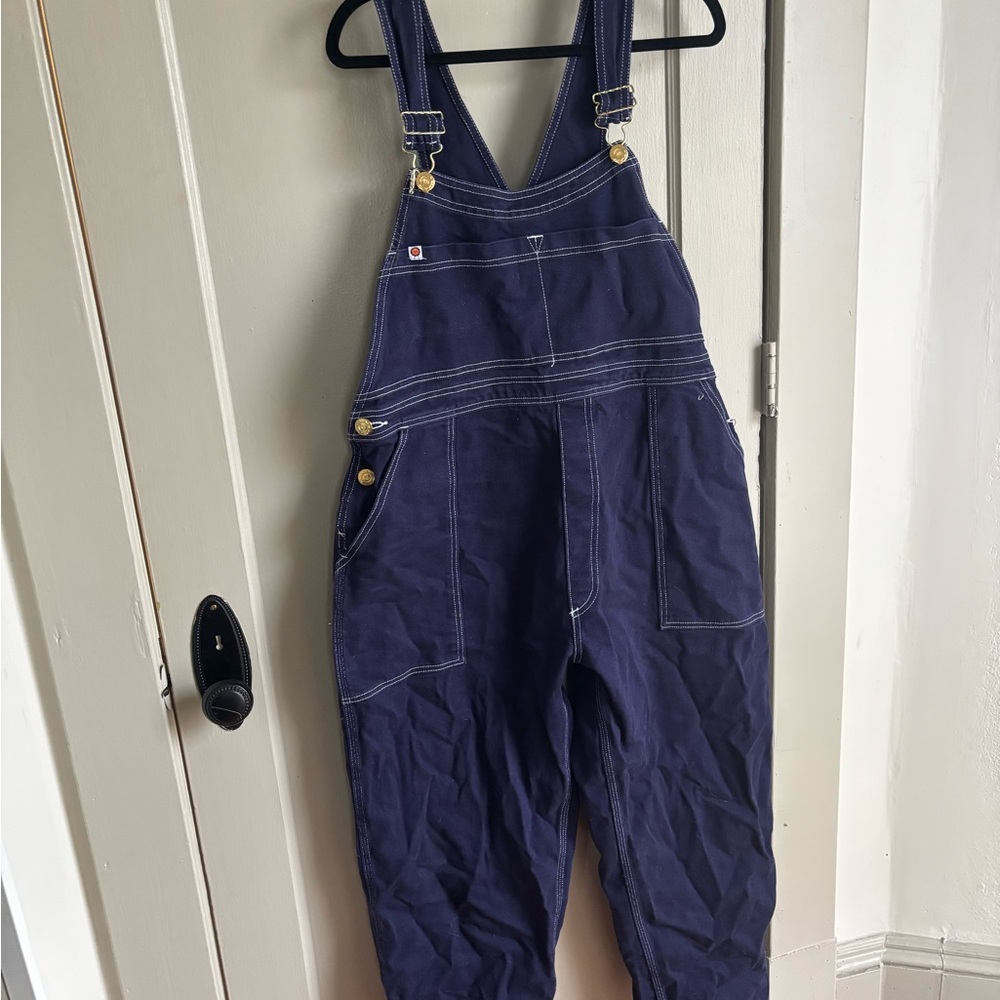 Women's Navy Blue Overalls